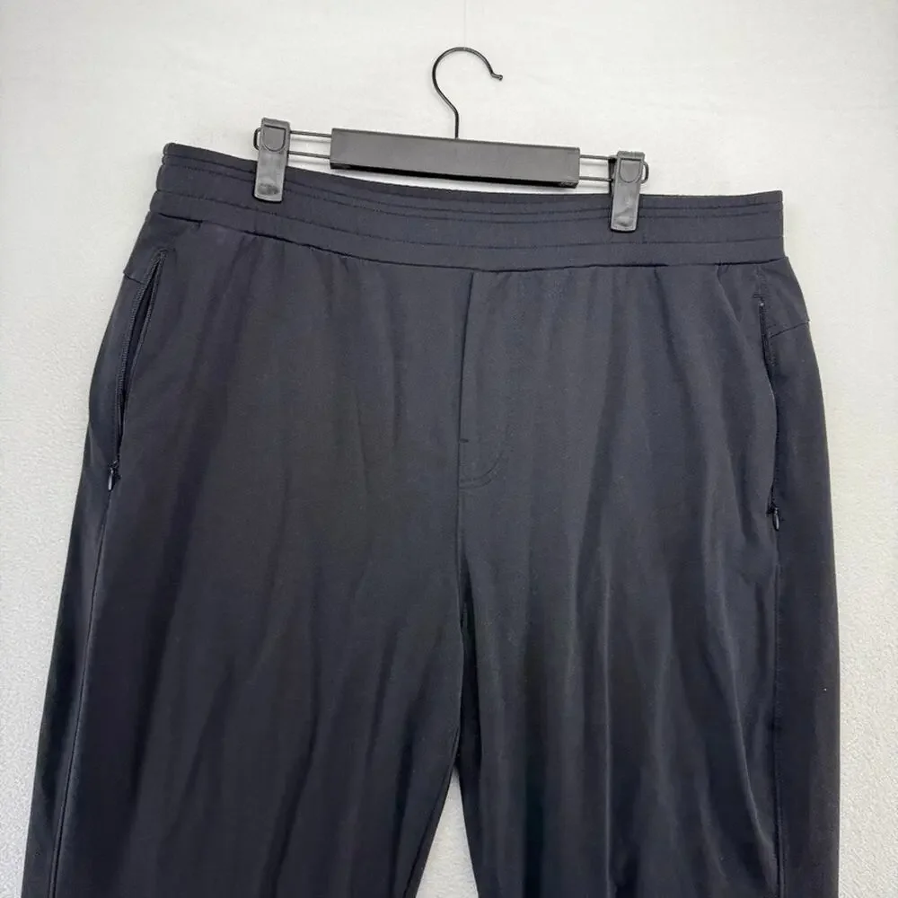 Public Rec Sweatpants Men's 38x34 Fits 36x33 Black Athletic Performance Casual
